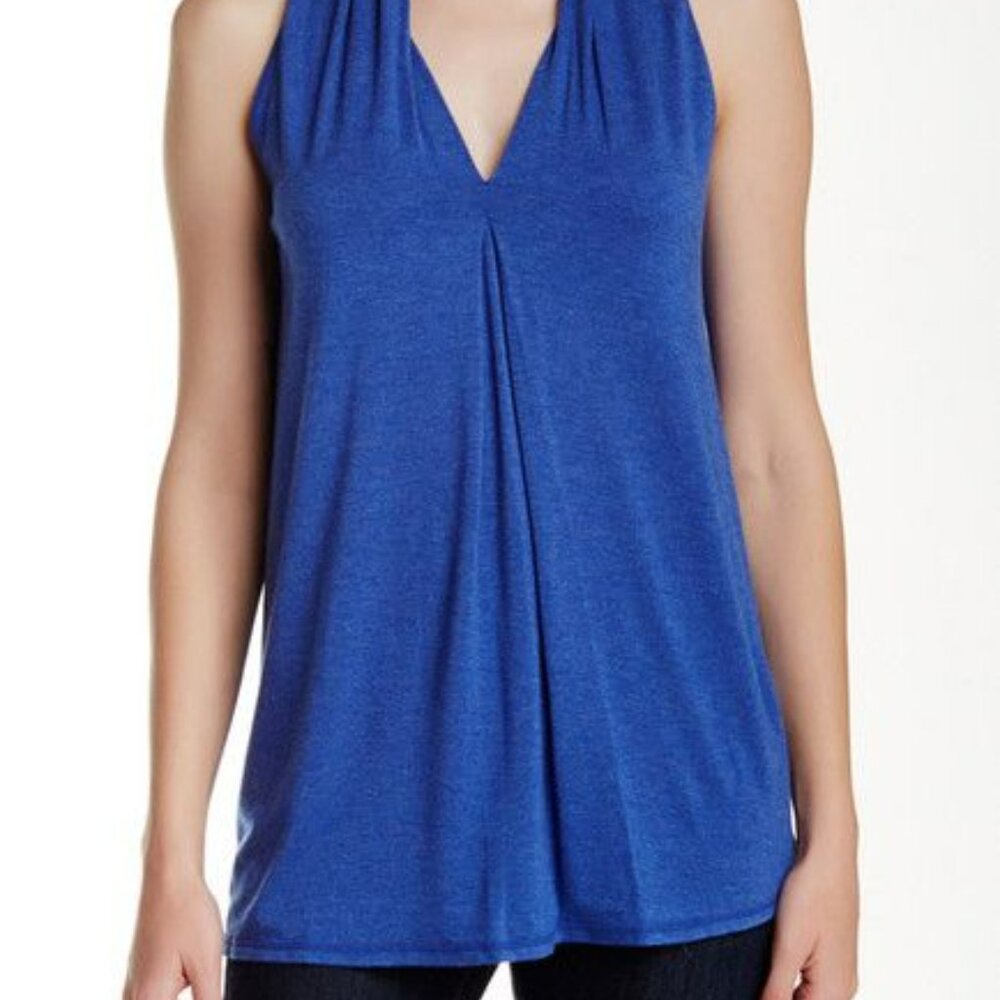 Max Studio | Sleeveless Twist Blouse | Blue,  New with tags